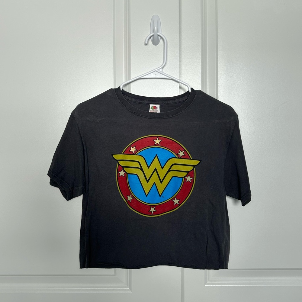Wonder Woman Cropped T-Shirt Size S
